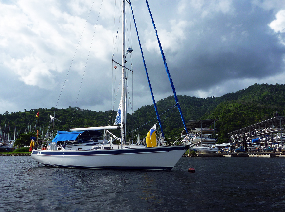 Moored in Chagaramus Moored in Chagaramus