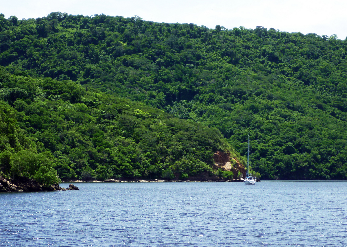 Anchored in Chacachacare