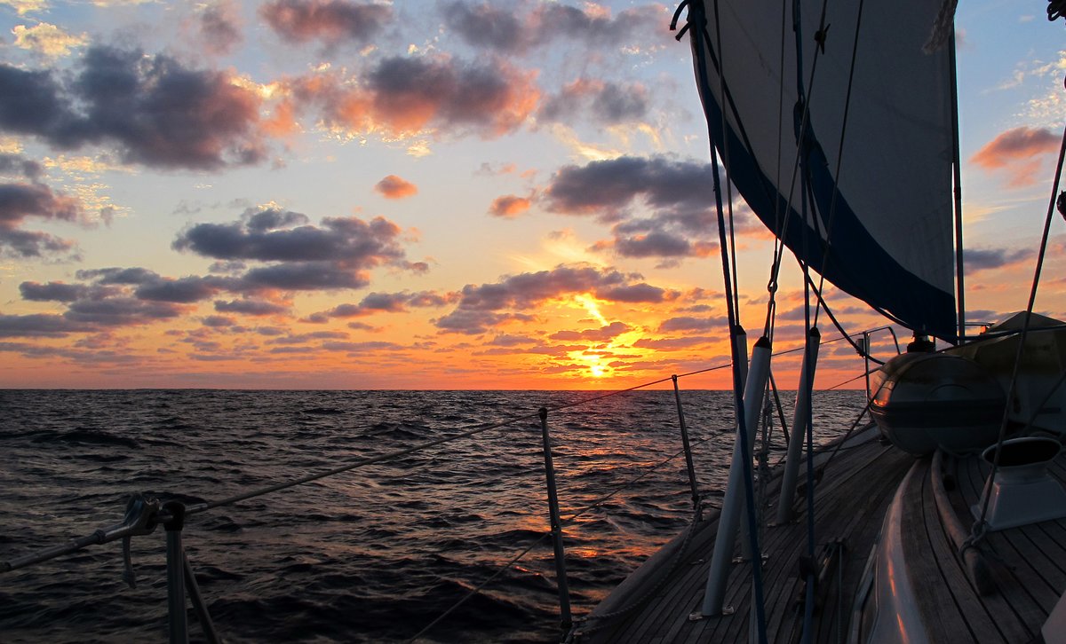 Sailing into the Sunset Sailing into the Sunset