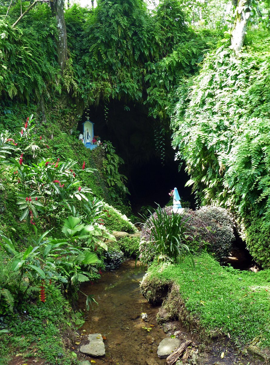 Bat Cave with Virgin Mary Shrines, Bocas Del Toro, Panama Bat Cave with Virgin Mary Shrines, Bocas Del Toro, Panama